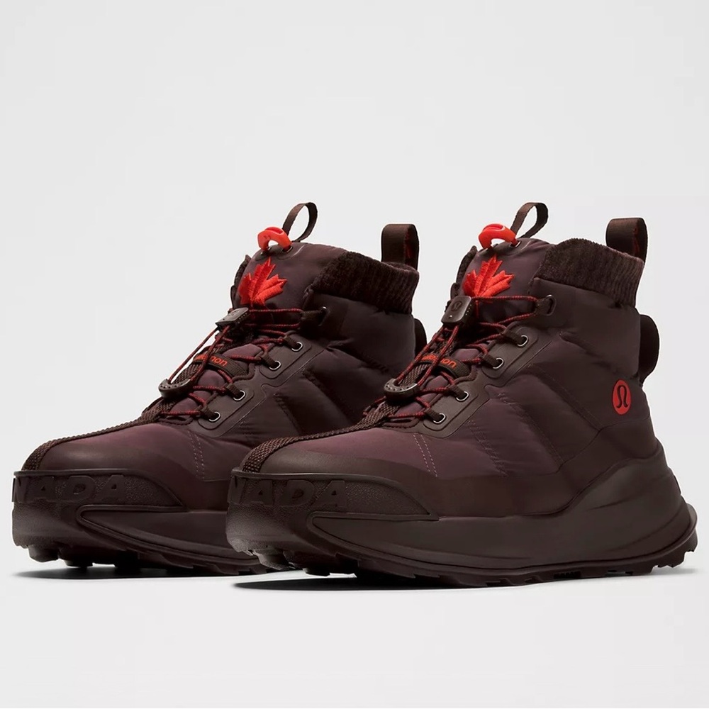 lululemon athletica Men's Dark Brown Snow Boots